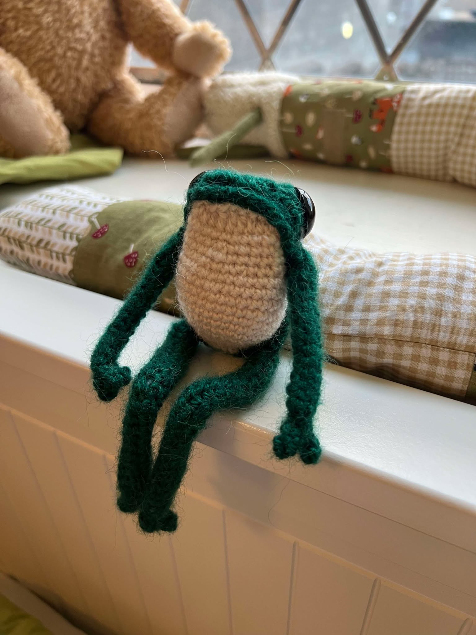 Crochet toad