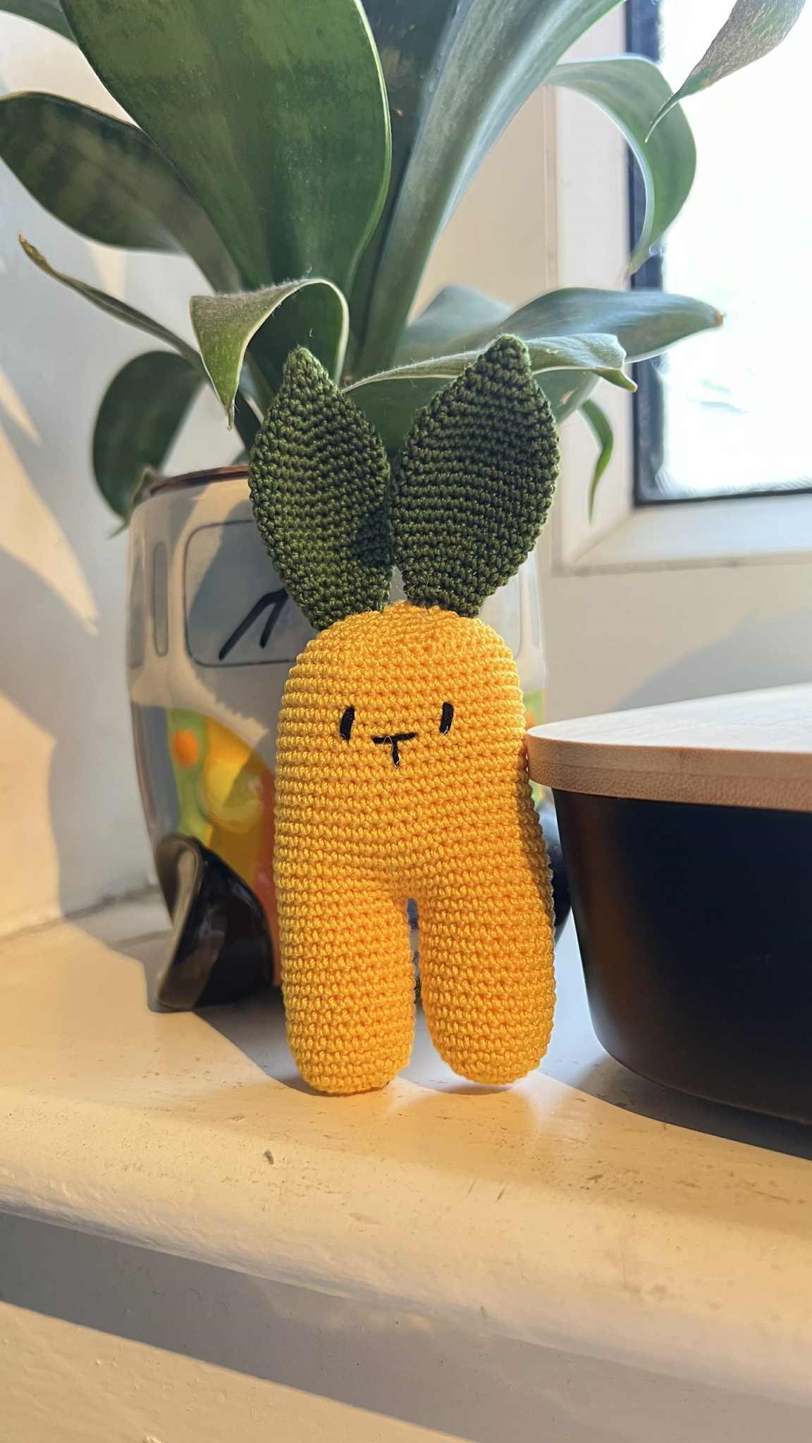 Lemon crochet bunny - Image 3