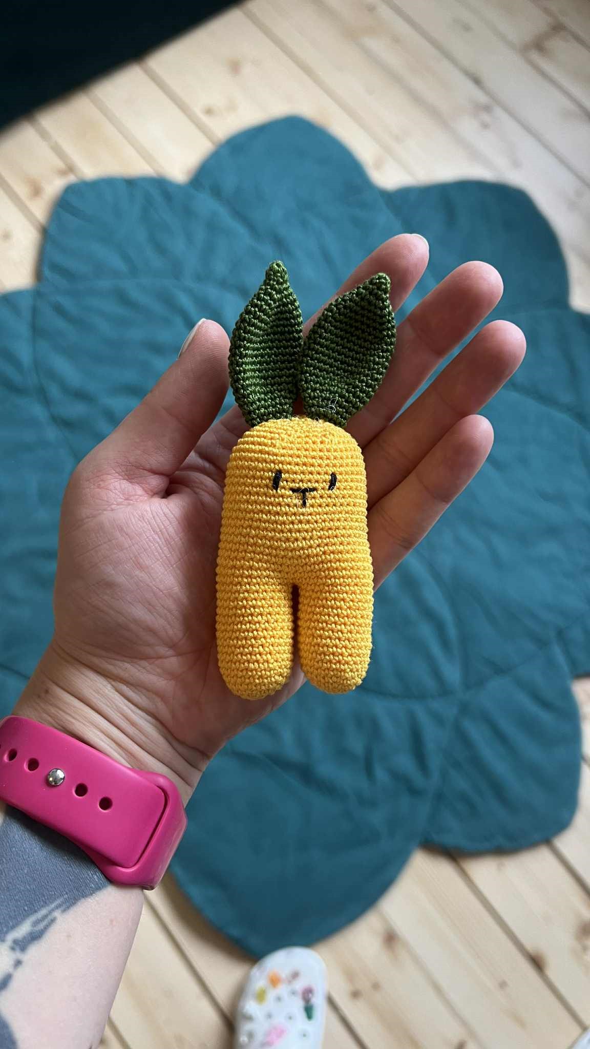Lemon crochet bunny - Image 2