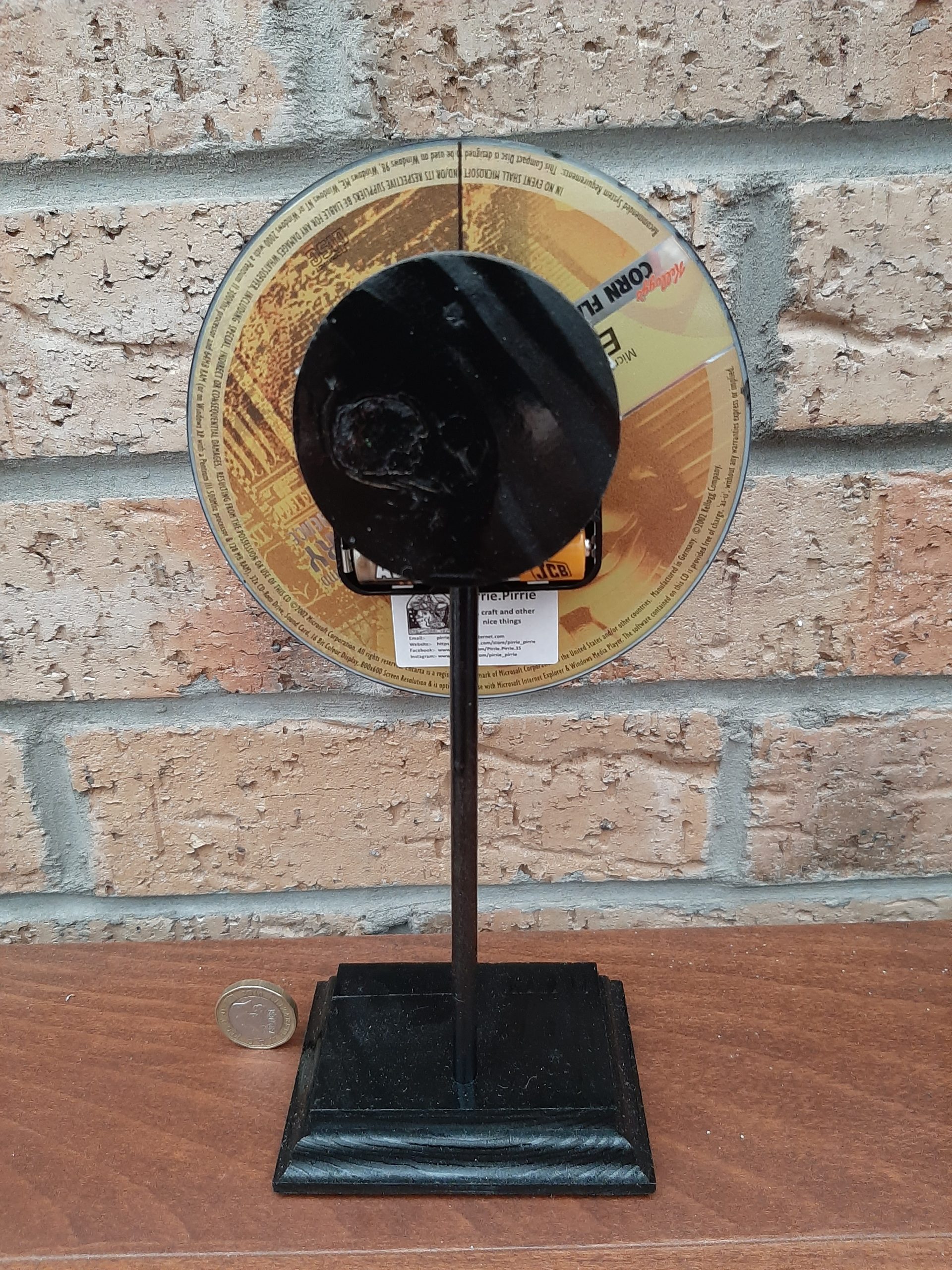 Aircraft compass style clock - Image 3