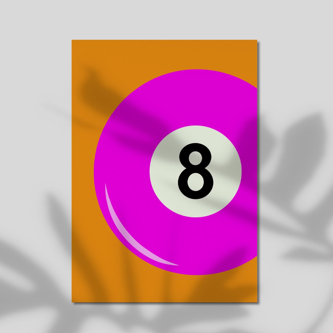 Neon - 8-Ball Poster - Image 3