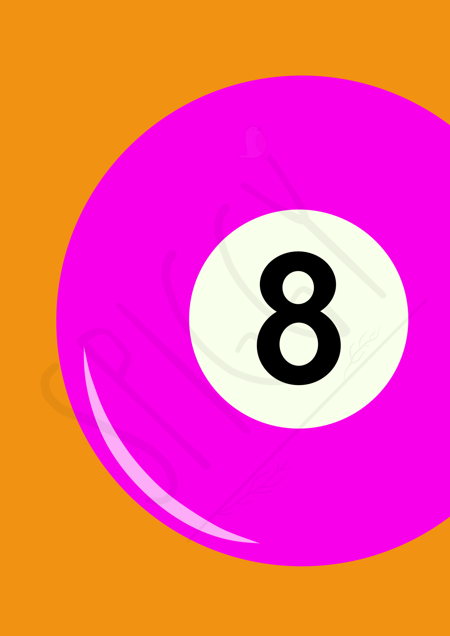 Neon - 8-Ball Poster - Image 2