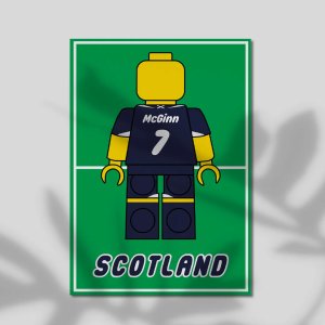 John McGinn Scotland Pitch Print - Image 3