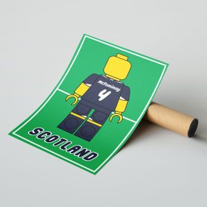 Scott McTominay Scotland Pitch Print