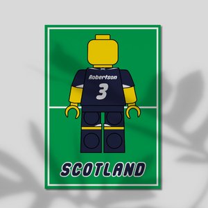 Andy Robertson Scotland Pitch Print - Image 3